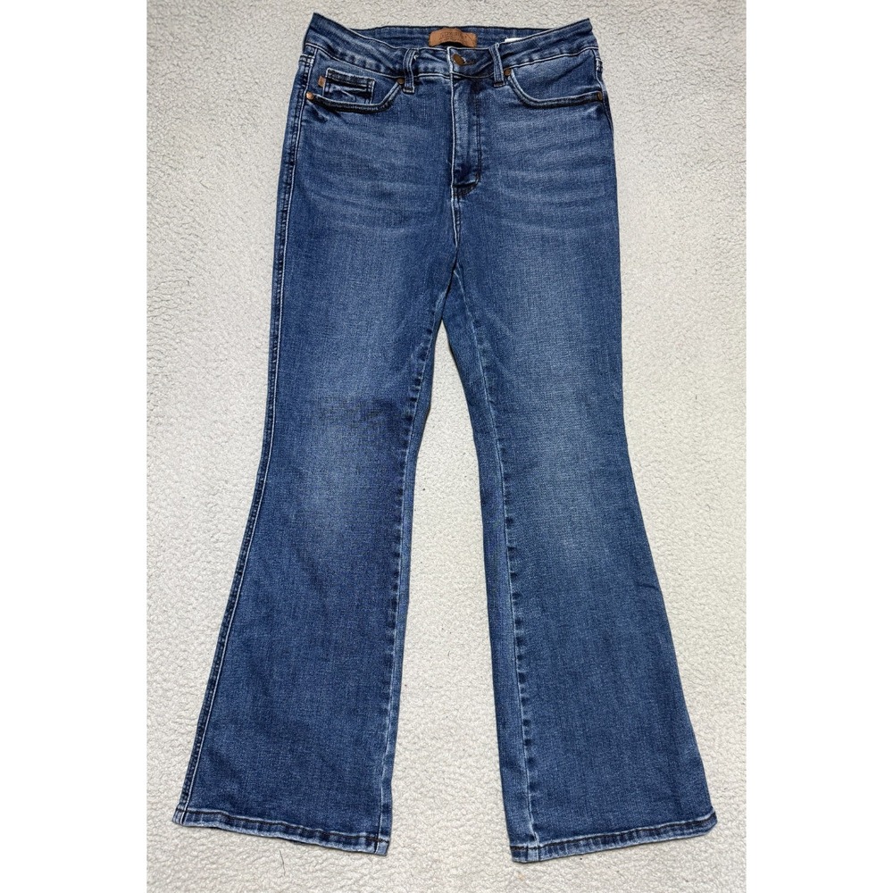 Judy Blue Bootcut Denim Jeans Womens 9/29 Short Blue Stretch 29 x 28